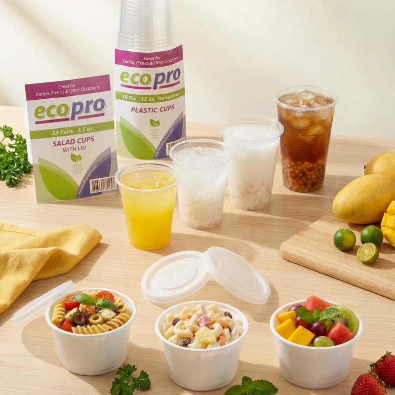Plastic Cups & Salad Cups