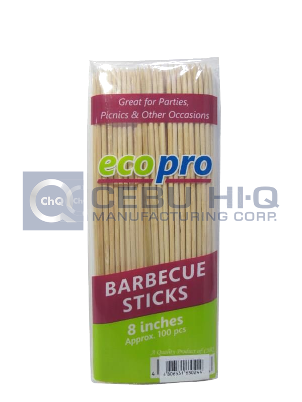 Barbeque Sticks 8″ · 100 pcs