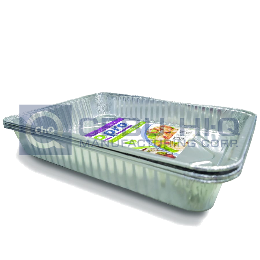 Aluminum Catering Pan · Size #2 · 34.2×25×5 cm