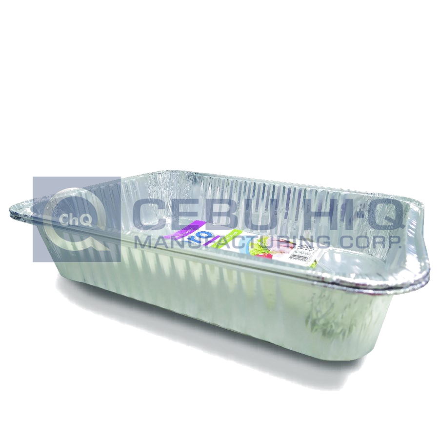 Aluminum Catering Pan · Size #4 · 37×27×7.4 cm