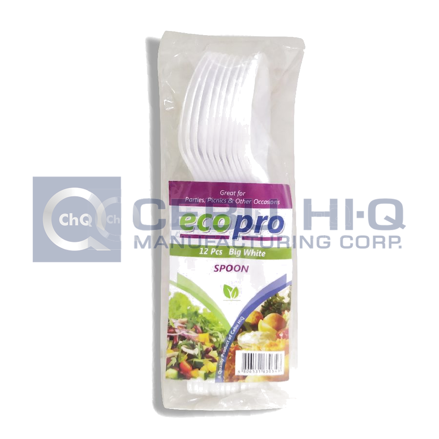 Big Spoon White · 12 pcs